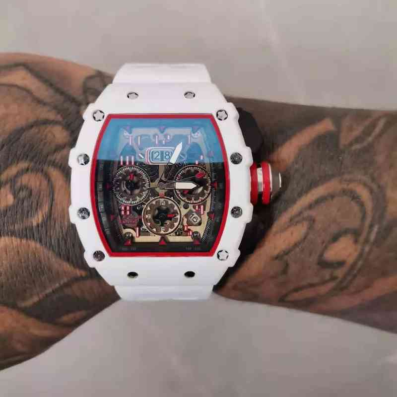 

Luxury mens Mechanics Watch Richa 6-pin full-featured men's watch top brand luxury automatic, As a picture