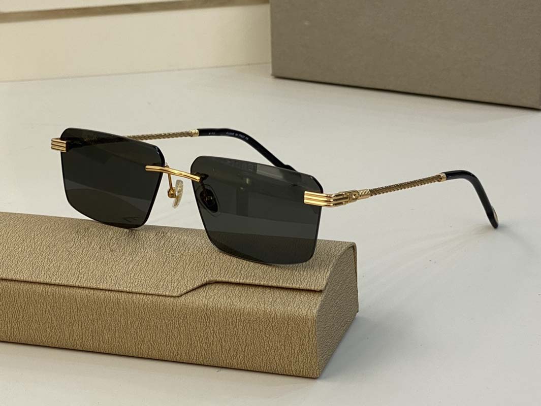 New FRE FG50032U Mans Sunglasses Prescription Glasses Business Style Mens Rimless Metal Optical Frame 58 16 150 wholesale Anti vertigo