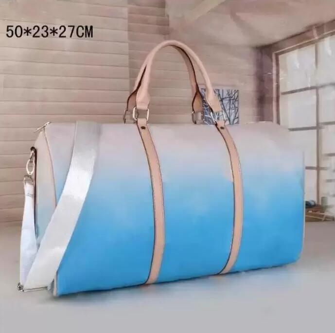 

Travel Duffle Bag Classic Casual Tote Fashion travel bandouliere luxury Monograms handbags Women men Designer Luggage Large, Color