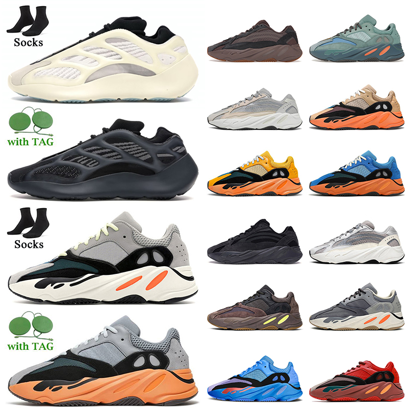 

700s Solid Grey Kyanite 700 Running Shoes For Women Men Hi Res Blue Red Mauve Enflame Amber Safflower Cloud White V3 Sneakers Utility Black Inertia V1 V2 Mens Trainers, A26 hi res blue 36-45