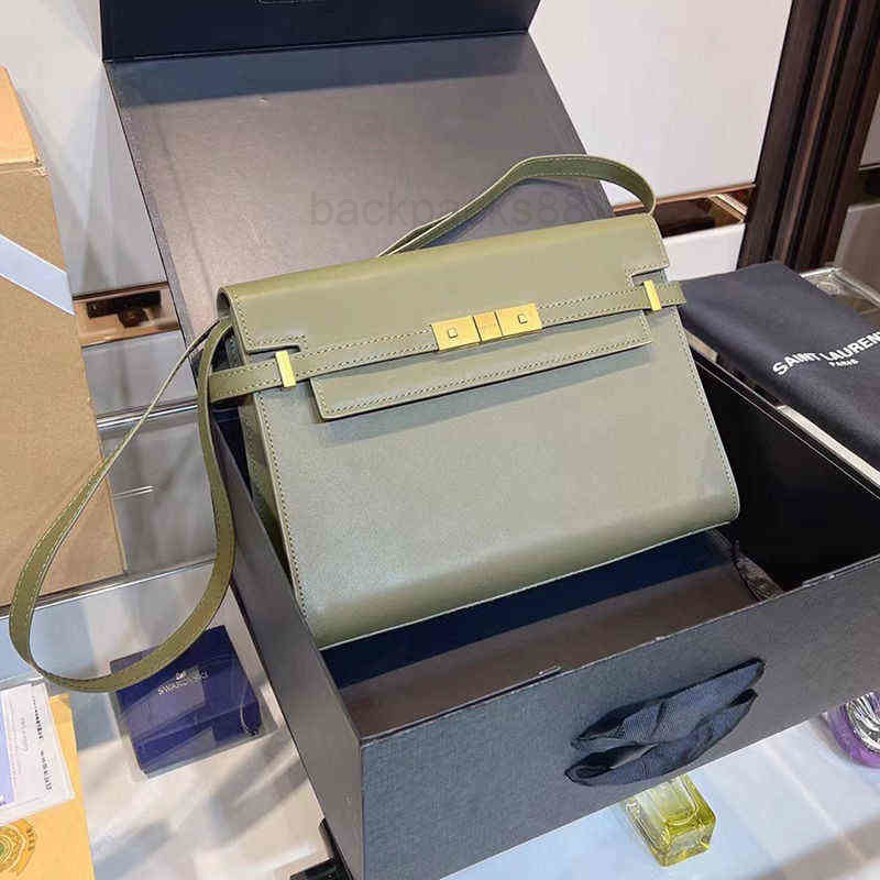 Manhattan Soirée Sacs À Main Paris Designer Marque De Luxe Sac À Bandoulière Siant Lourent Femme 2022 Mode En Cuir Rétro Polyvalent Diagonale NM3