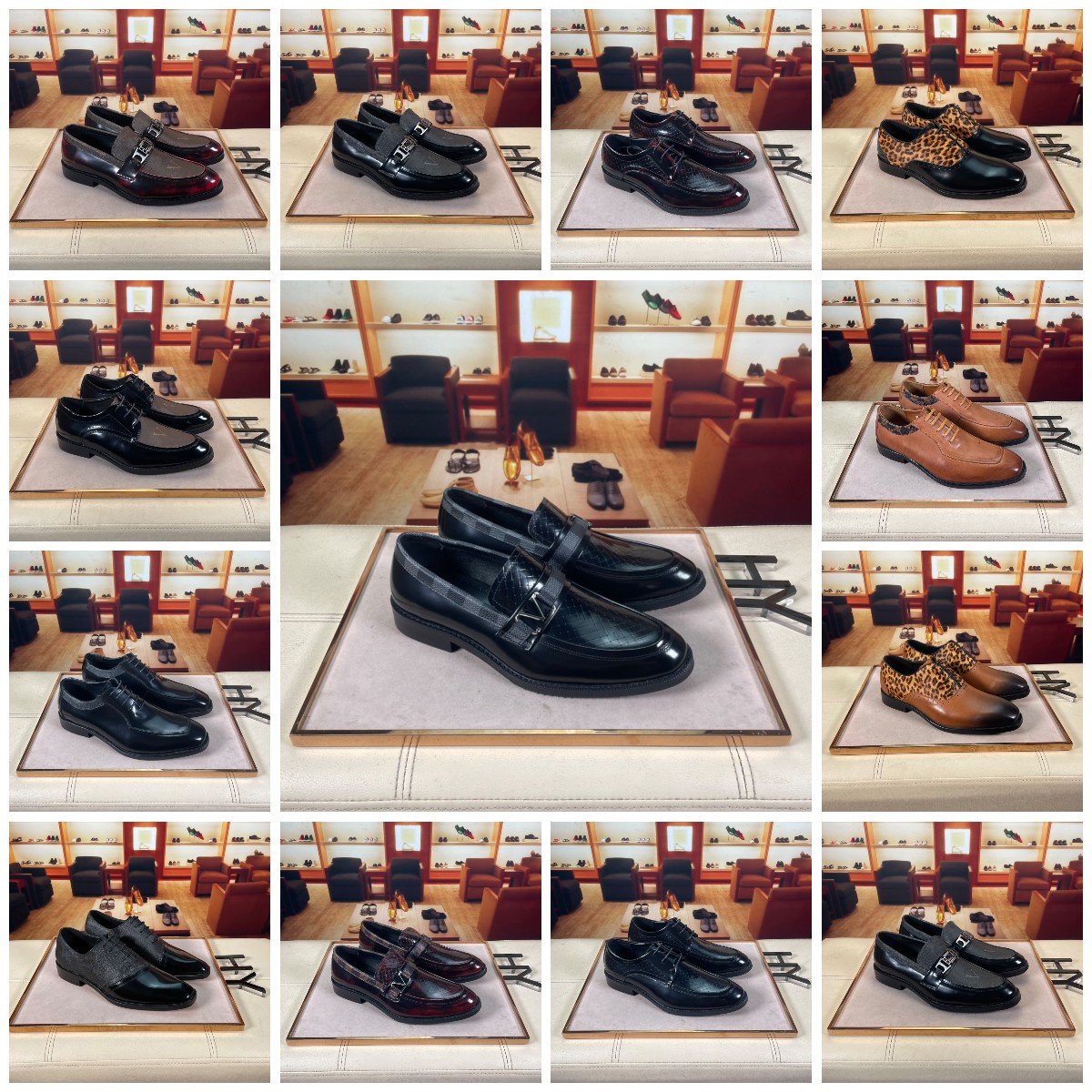 

Luxury Vendome Major Derby Loafer Shoe Designer Kensington Leather Minister Elegant Dress Loafers Shoes Gentleman Derbys Oxford Walking Loafers Size 38-45, Color 13