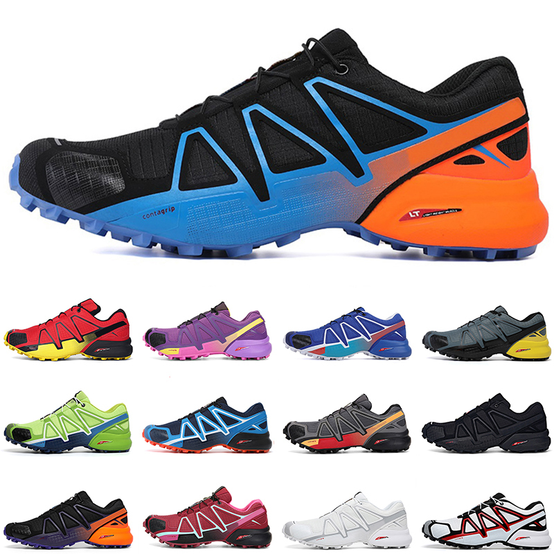 

Outdoor Speed Cross 4 CS Athletic Running Shoes Mens Womens Sports Sneakers Purple Green Pink Red Black White Men Women Trainers Jogging Walking Size 36-47, E14 40-47 (10)