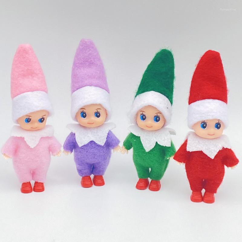 

Christmas Decorations Creative Elf Baby Doll Oranments Merry Decor For Home 2022 Happy Year Pedents Noel Kids Gifts Favor