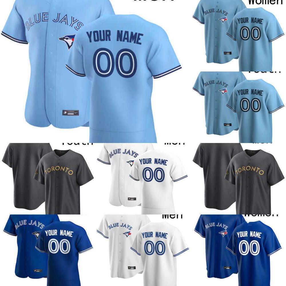 

Baseball Jerseys 2022 All-Star Toronto 26 Matt Chapman 27 Vladimir Guerrero Jr. 34 Kevin Gausman 5 Santiago Espinal 4 George Springer 11 Bo Bichette Blue Jays, Colour14