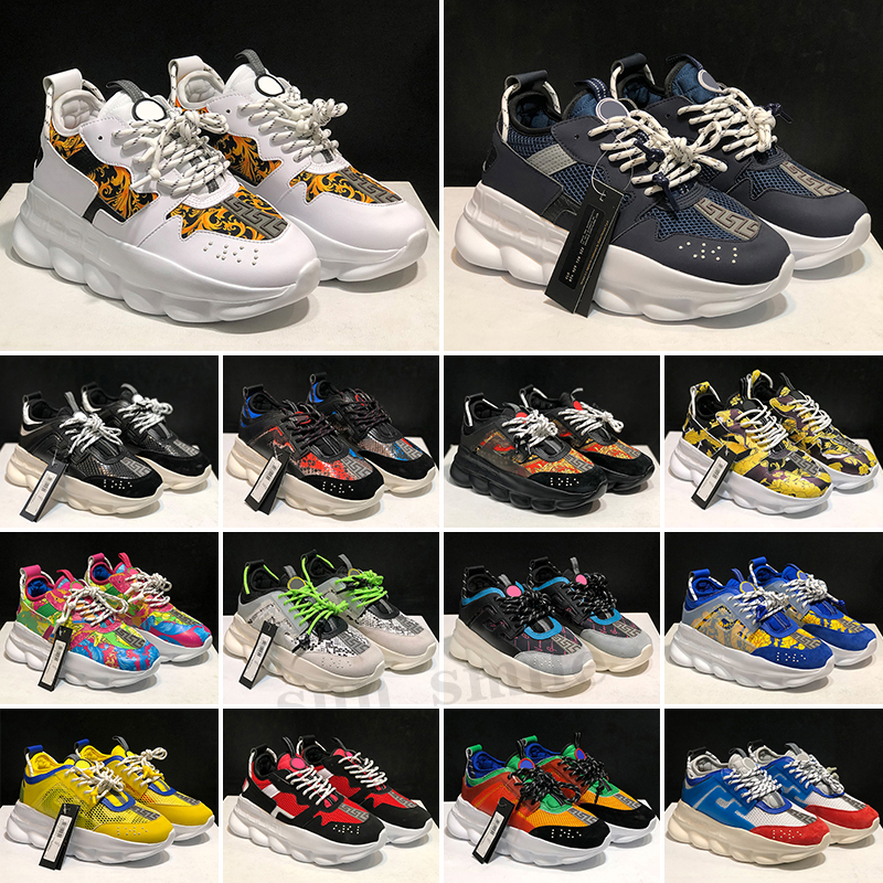 

Casual Shoes Designer Shoes Reflective Height Sneakers Triple Black White Suede Men Women Lightweight Trainers chain reaction, Color 21