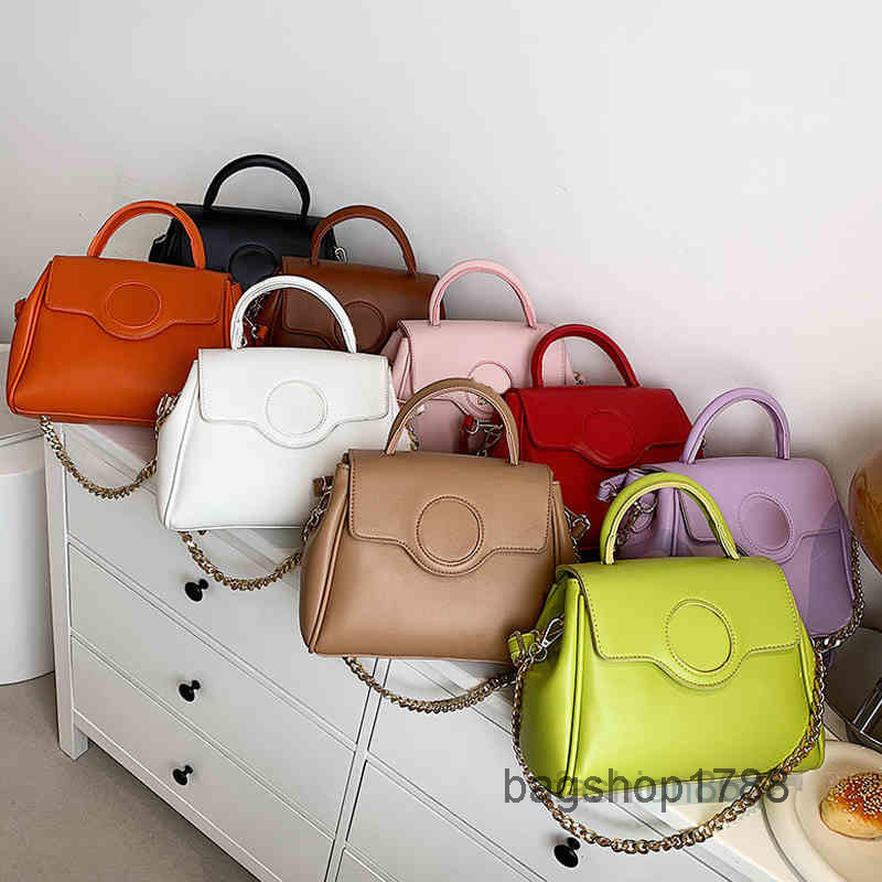 

Summer Evening Bags Spring and New Women Handbag Single Shoulder Bag Messenger Chain Bag Women's Bag Candy Color 220426Multi Pochette