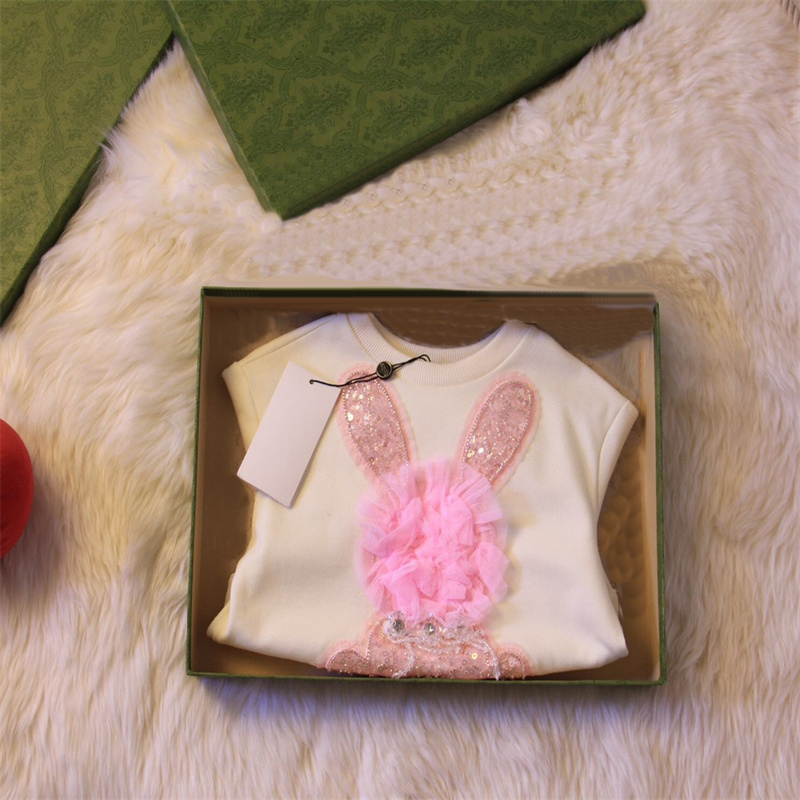 

2022 Baby Girls Designer Clothes Set New Children's Fashion Bear Sequin Hoodie And Trousers For Children Casual Two-Piece Sets Girl Fall Suit, Pink