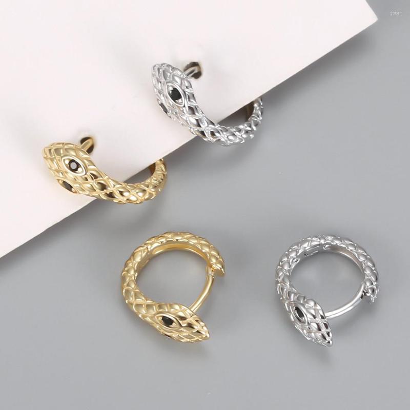 

Hoop Earrings 2022 FashionFavorite Beautiful Snake Shaped Female Metal Fashion Personality Trend Animal Women's Ring