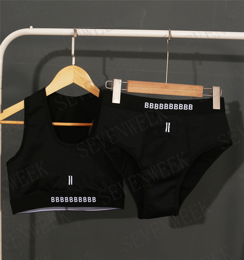 

Fashion Womens Swimwear Bra Briefs Underwear Sets Yoga Sports Vest Tanks High Waist Elastic Webbing Shorts, P7