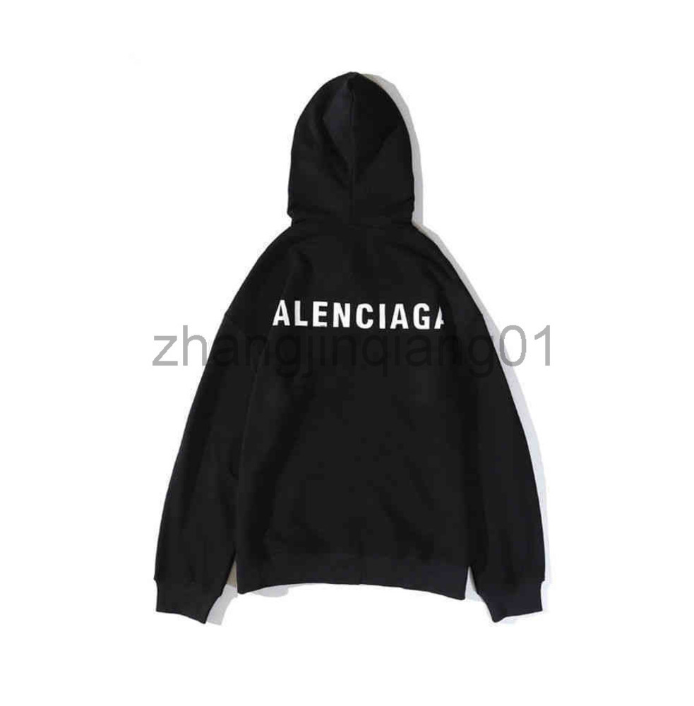 

Designer Balancaigas Hoodie Luxury Autumn And Winter Fashion Loose Mens And Womens Black Oversized Vintage Paris Balenciga Sweater, 1111