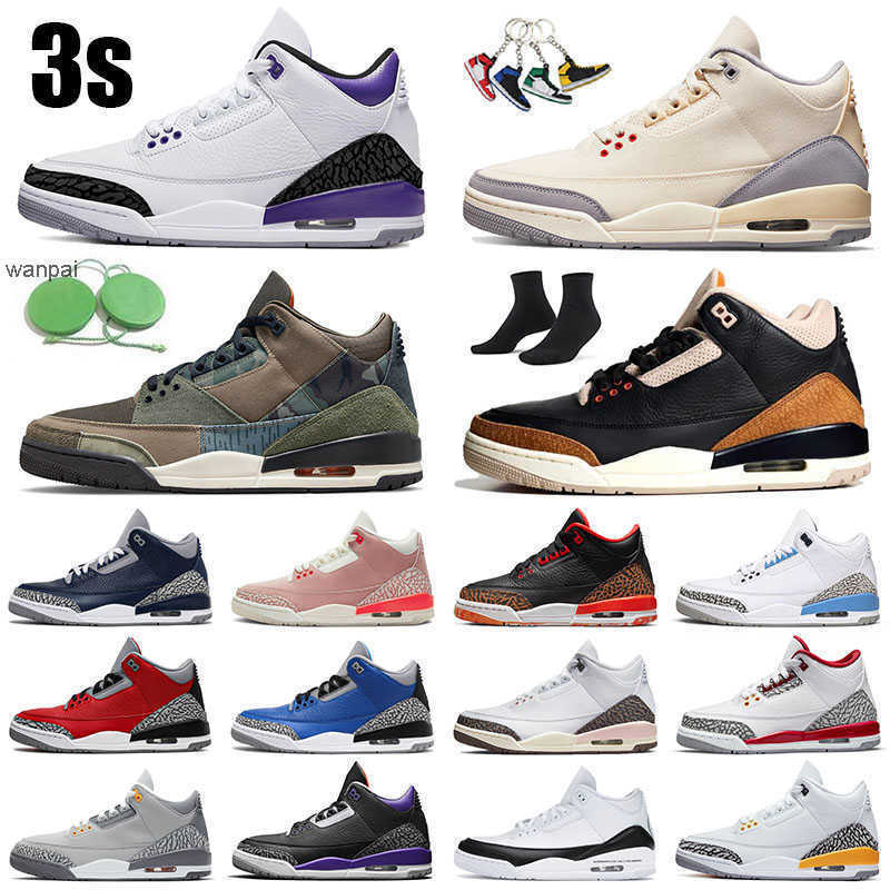 

shoes Professional Jumpman 3 Men Women Basketball Shoes Patchwork Shady Trainers Sneakers Muslin 3s Kumquat Cardinal Red Desert Elephant Sports jordens, 40-47 desert elephant