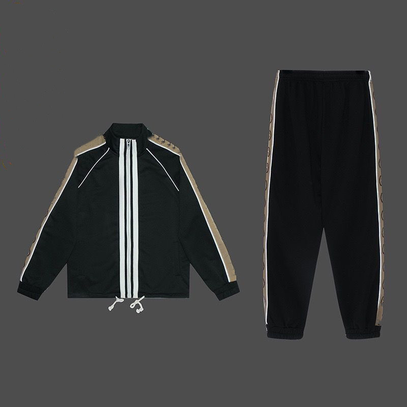 

High quality designer men's/women's hoodie pants cardigan casual sportswear suit men's sweat pants jogging pants 3M reflective knitted sleeves