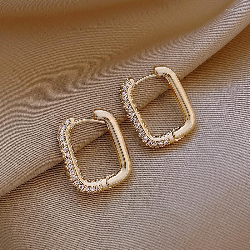 

Stud Earrings 2022 Korean Fashion Exquisite Simple Geometric Temperament Small Versatile Women's Jewelry