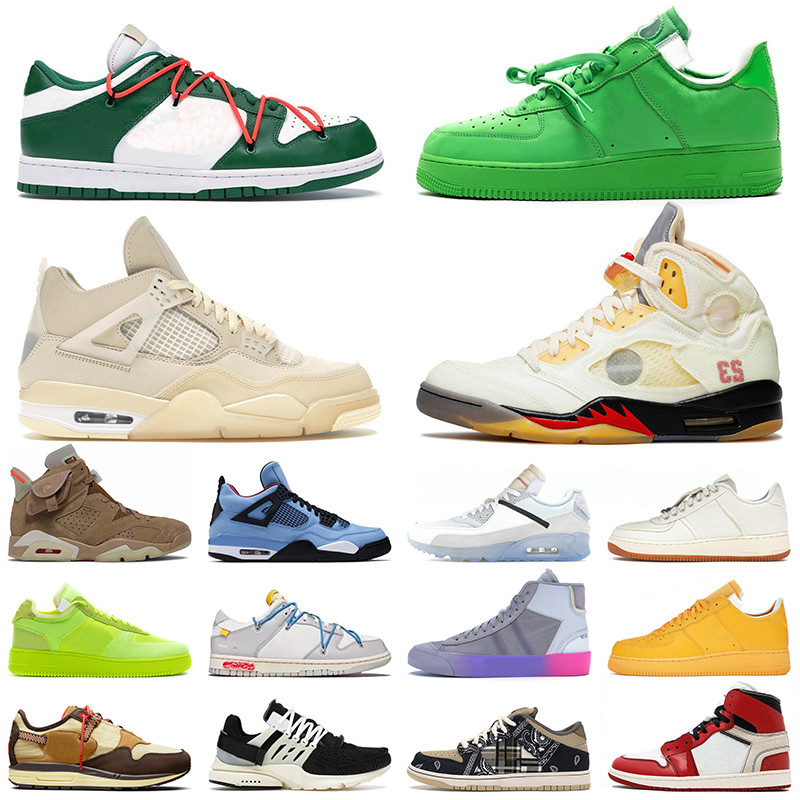 

Ow x Dunks Running Shoes Us 13 Jumpman 1 Offs White Fragment Trainers Sports Black Muslin Baroque Brown Mesh Volt Mens Womens Cactus Jack 4, 36-45 mesh black white