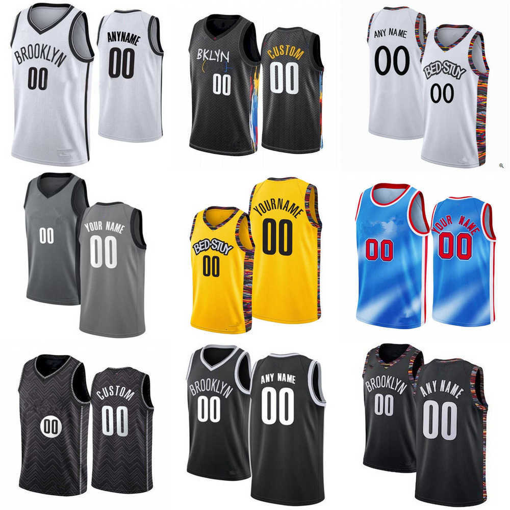 

Custom Brooklyn''Nets''Jersey MEN Women Youth 7''DURANT James 13 Harden Kyrie 11''Irving Patty 8 Mills Basketball Jersey, Color