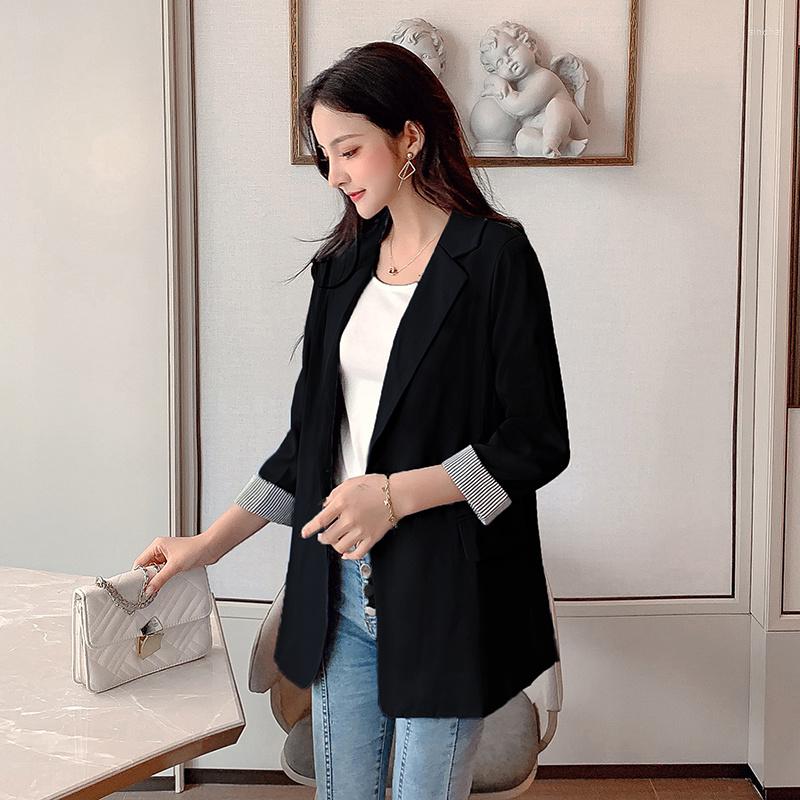 

Women' Suits 2022 Spring And Autumn Women' Large Size Fashion Wild Loose Casual Small Suit