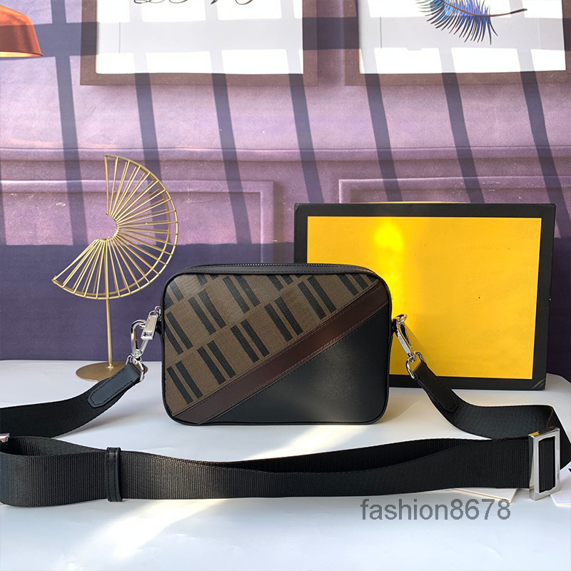 

Evening Bags Top Quality Man Camera Bag Men Handbag Crossbody Shoulder Bags Genuine Leather Purse Clutch Bags Classic Lettering Removable W