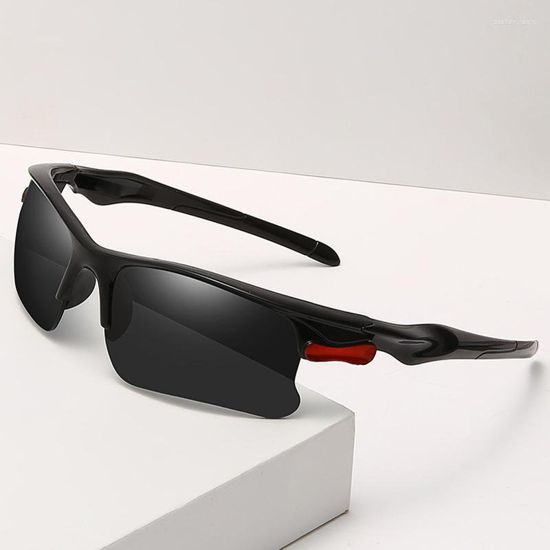 

Sunglasses 2022 Fashion Half Frame Goggle Vintage Women's Men's Yellow Personality Shade Sun Glassdes Latest Driving UV400