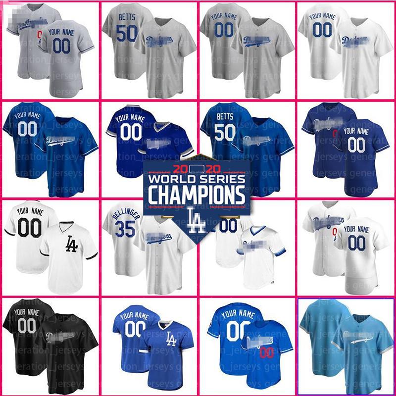 

College wear Mookie Betts Dodgers Baseball Jersey Enrique Hernandez Cody Bellinger Clayton Kershaw Corey Seager Justin Turner Los Custom Ang, +gjpatch flex base custom men jersey