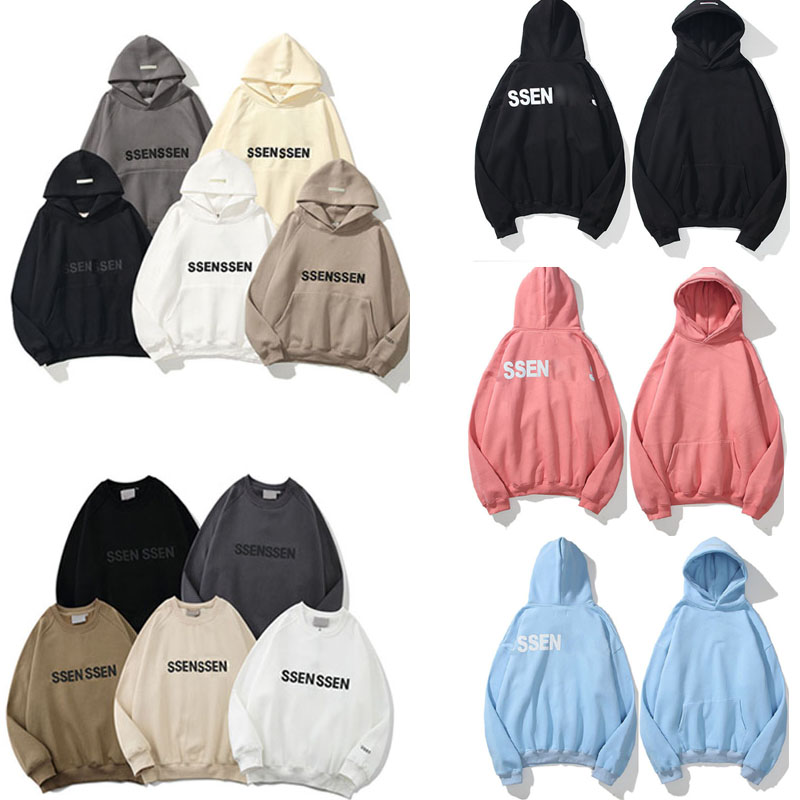men hoodie coats designer women sweatshirt autumn jogger work out hooded pullover sweat shirt reflective letters printing black hoody clothe-image-802969720