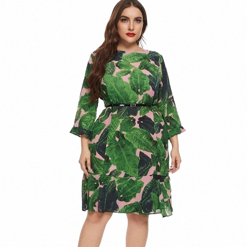 summer Womens Print Holiday Dress Fashion Ladies Chiffon Party Plus Size Dresses Women Clothing 4XL 5XL 6XL Casual 29CG#-image-802643282