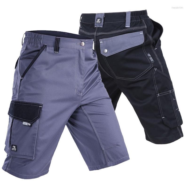 

Men's Shorts Men's Cargo Short Pants Men Working With Multi Pockets Summer Thin Trousers Workwear ShortMen's, Black