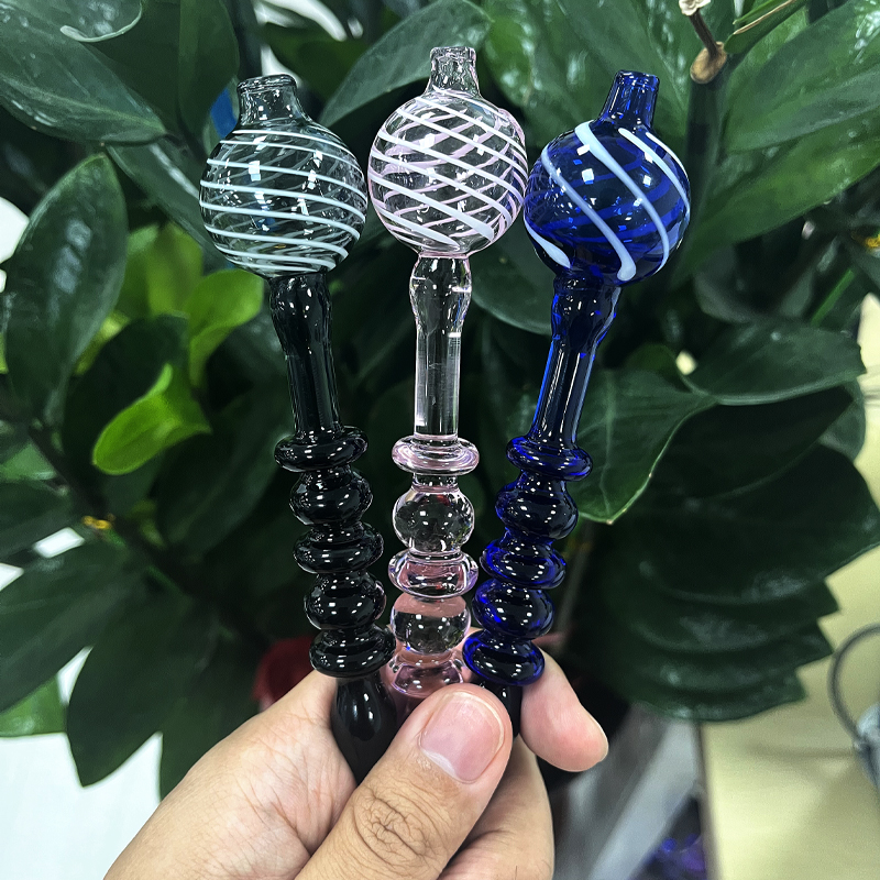 

Smoking Accessories New 6.1 Inch screw ball carb cap Dabber Tool dab tool for Wax Oil Tobacco Glass Water Pipes