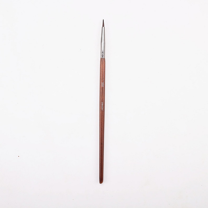 

Pro Extra Fine Eyeliner Brush #250 Wood Handle Professional Eye Liner Precision Detail Makeup Brush