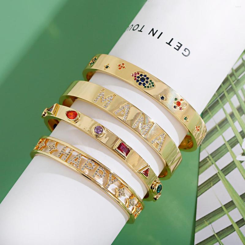 

Bangle 1Pcs Bohemian Punk Geometry Thick Chain Bracelet Fashion Happy Trend Gold Color Charm Bracelets Bangles Jewelry