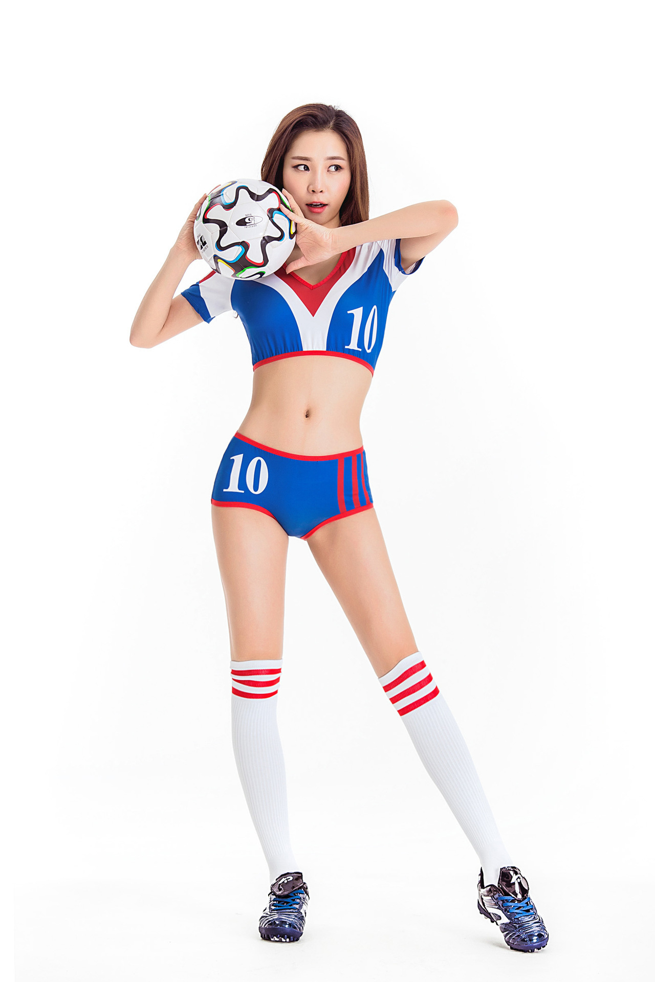 

The World Cup tracksuits team service lala outfit uniform ball served bikini fission football baby COS costume SJB, 11