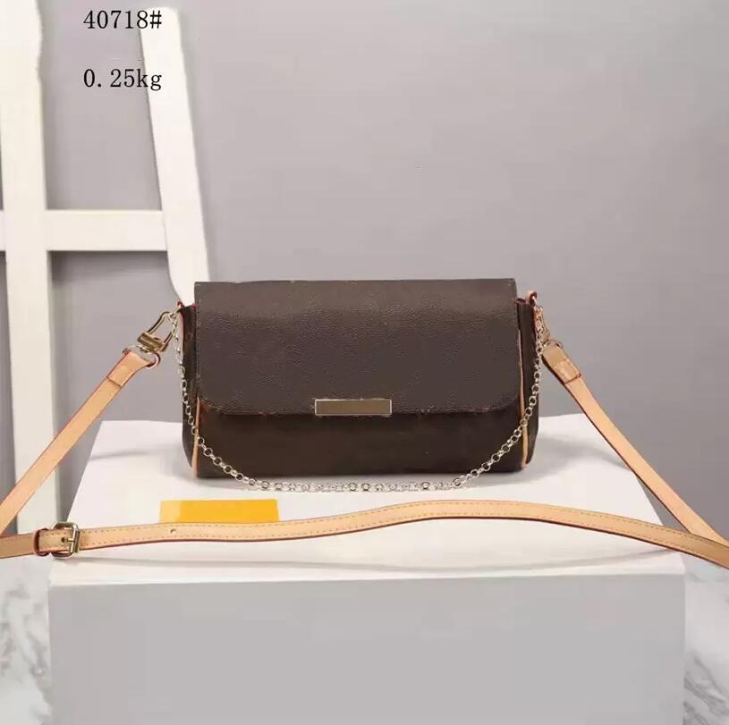 

LQ designer bags Hight Quality Fashion crossbody BACKPACK Women Messenger Handbag M40718 PU Leather Shoulder Bag With Chain FAVORITE Purse clutch wallet, Extra freight