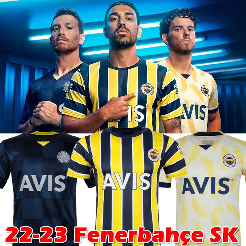 

soccer jerseys 22/23 Fenerbahce SK 2022 2023 OZAN TUFAN CISSe SAMATTA PEROTTI PELKAS THIAM Football Shirts CAMISETAS FUTBOL Men Uniforms, 22-23 third