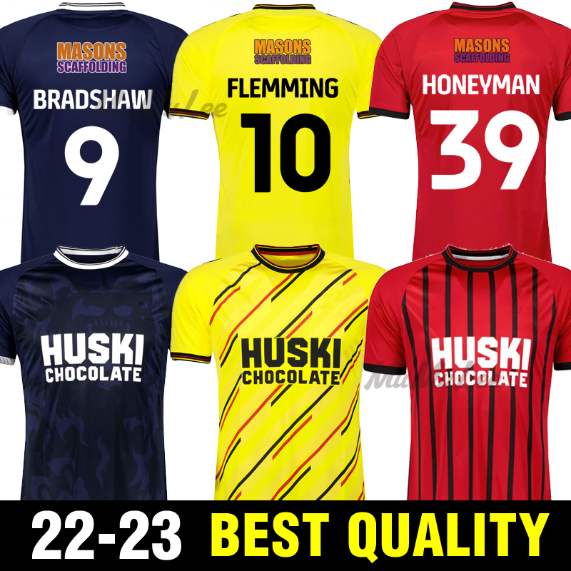 

22 23 Millwall Soccer Jerseys AFOBE MITCHELL Home away BRADSHAW FLEMMING MALONE Football Shirt BUREY BENNETT VOGLSAMMER SAVILLE HONEYMAN, 22/23 away +patch