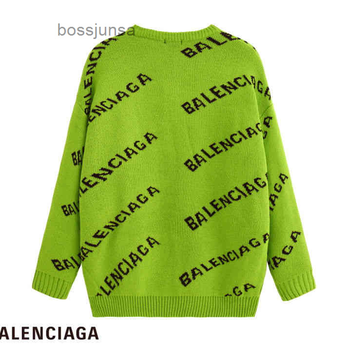 

Fahion hoodies balencaigass designer men' sweaters Real # fashion brand Pullover printed letter women' loose wear new style in autumn 2WJF, Green