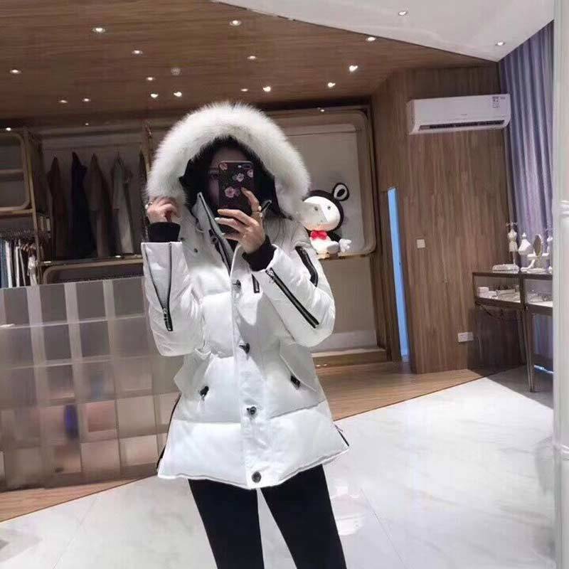 Men's Jackets Down Parkas 2021 Designers Mens Womens Winter Coats Hoodie Men Women Moose Jacket Hooded Big Fur Clothing Hoodies Warm CA91-image-810513651