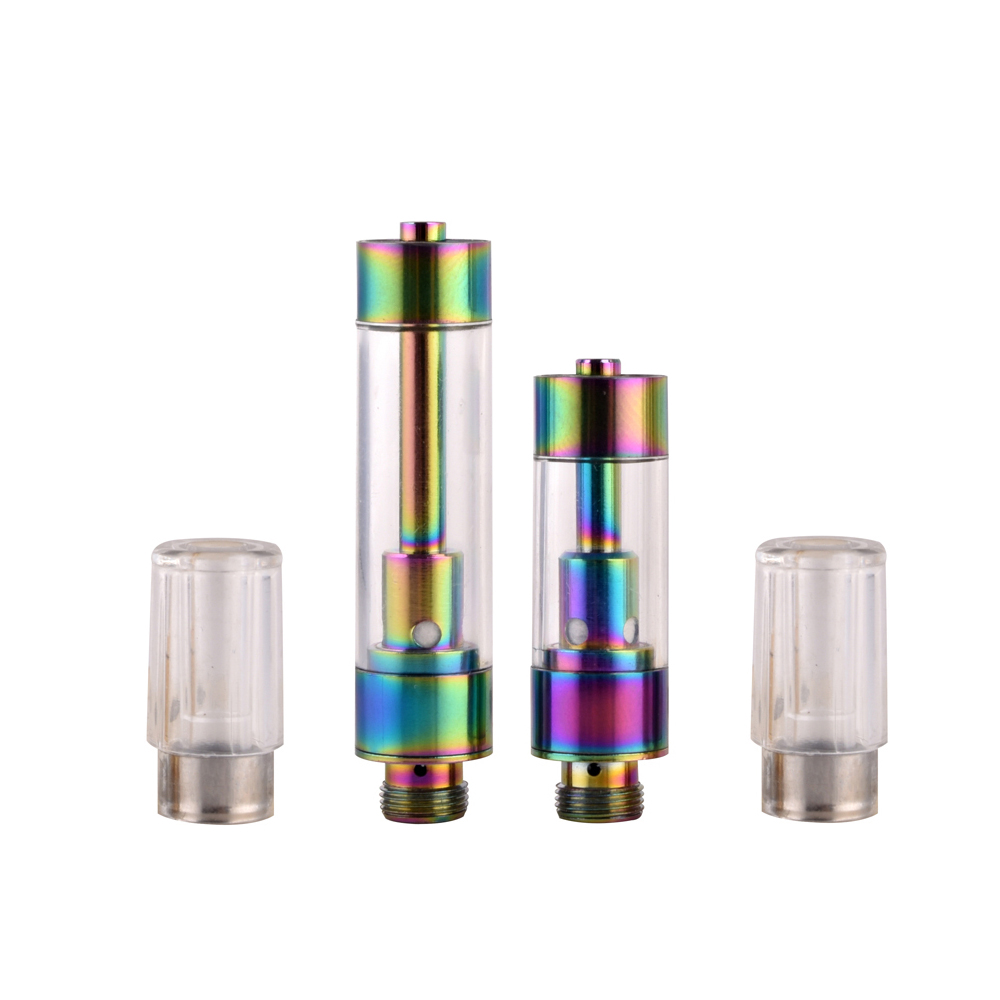 

M6T ceramic Atomizers vape Extract oil Cartridges 1g Thick B8 oil Vaporizer pen with press mouthpiece 4x2.0mm holes 510 cartridge for max smart mod battery