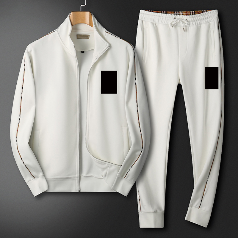 

Men's Tracksuits Plus Size Long Sleeve Full Zip Sport Suits Designer Brand Embroidery Mens Sweatsuit Sets Track Sweatshirt Jackets & Sweatpants 2 Pieces Outfit TopQ