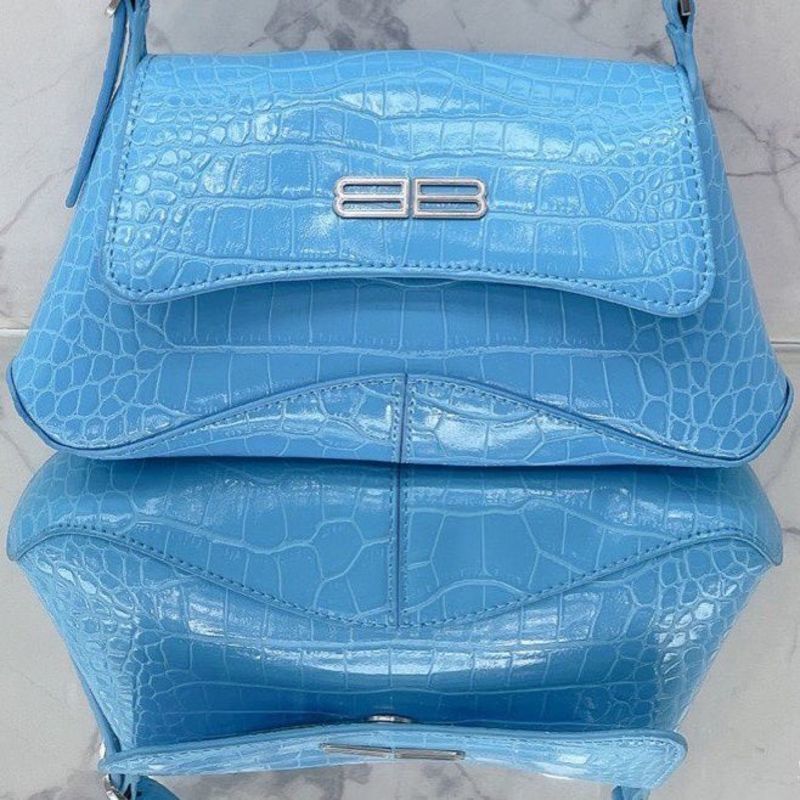 Designer Luxury Womens Bag Balencigas Handbag B-shaped Paris Single Shoulder Messenger Fashion Square Gift Shoulder Oblique Span Versatile Handheld