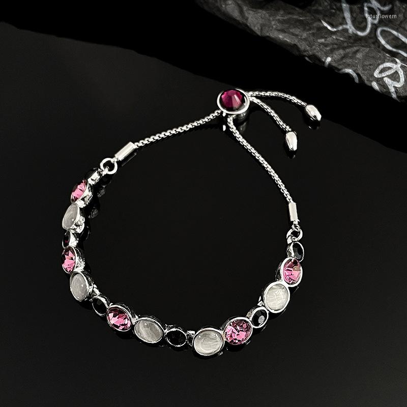 

Strand 2022 Korean Exquisite Opal Crystal Bracelet Fashion Temperament Simple Versatile Women's Jewelry