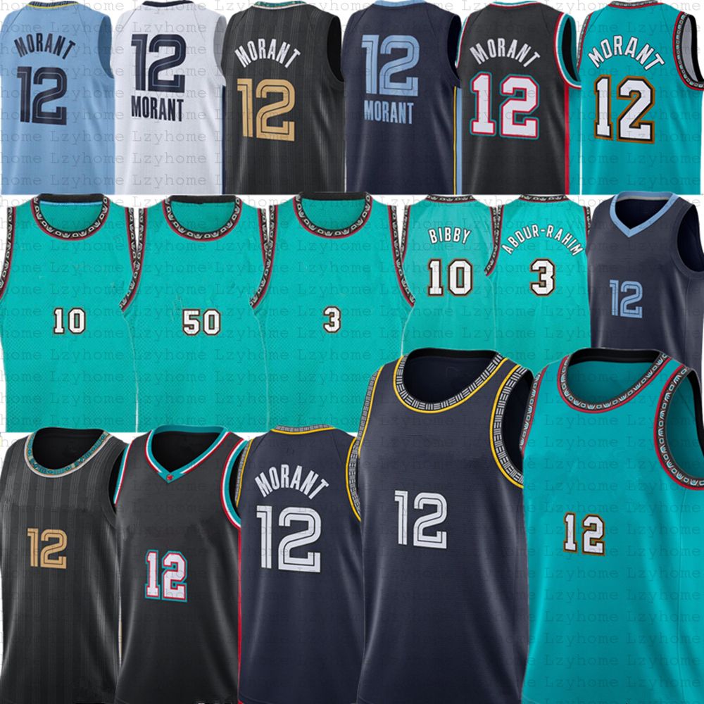 

Basketball Jerseys 12 Ja Morant 1 LaMelo Ball Abdur-Rahim Reeves Desmond Bane Jaren Jackson Memphises Mike Bibby Vancouver Grizzlie 2022 23 City Shirt Edition Jersey, Mens13