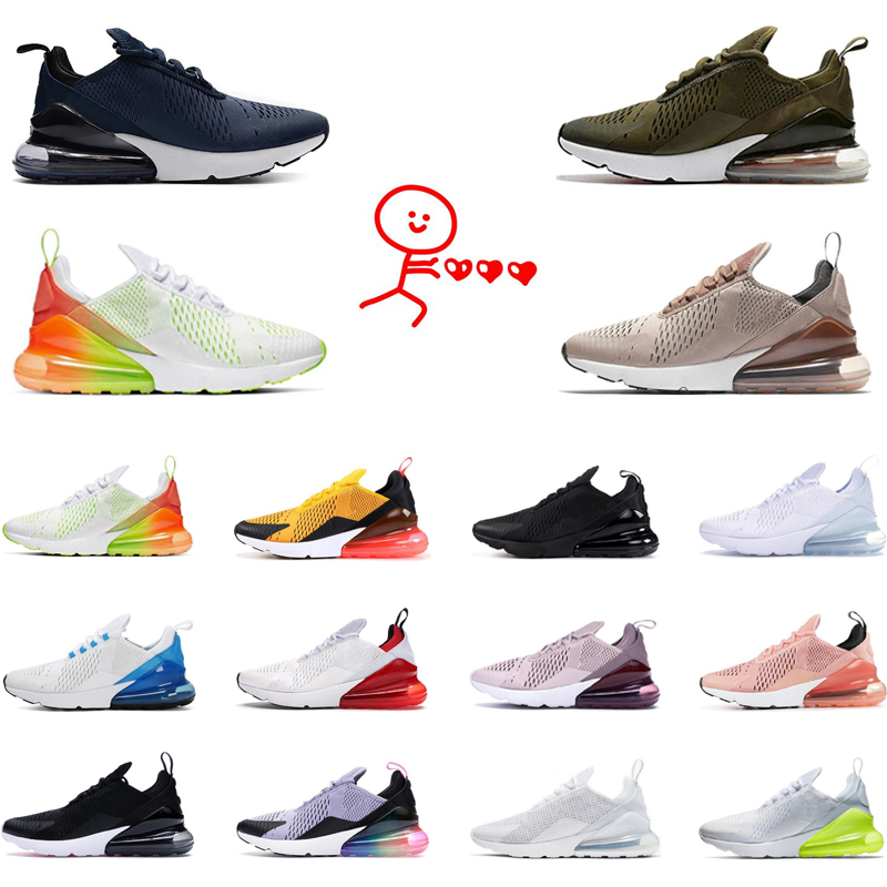 

Mens Sneakers270 Running shoes 270s Trainers Women Hundred Hollowed New Style of Triple Black White Navy University Blue Red EUR 36-45, #3 40-45