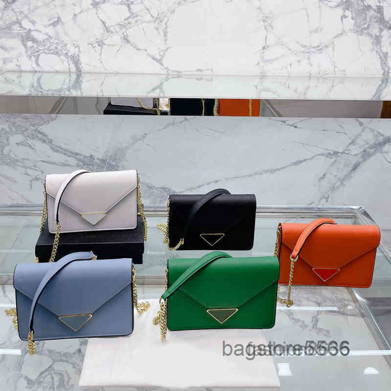 

Bags Designer Triangular Flip Evening Dinner Bags Women Shoulder Bag Luxurious Square Chain Shoulder Strap Crossbody HandBags Lady Envelope, Blue