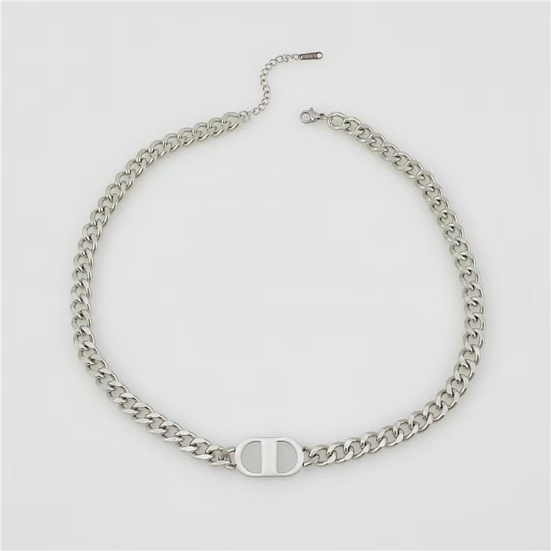 

Women Designer Necklace Simple Letter Pendant Luxury Fashion Jewelry