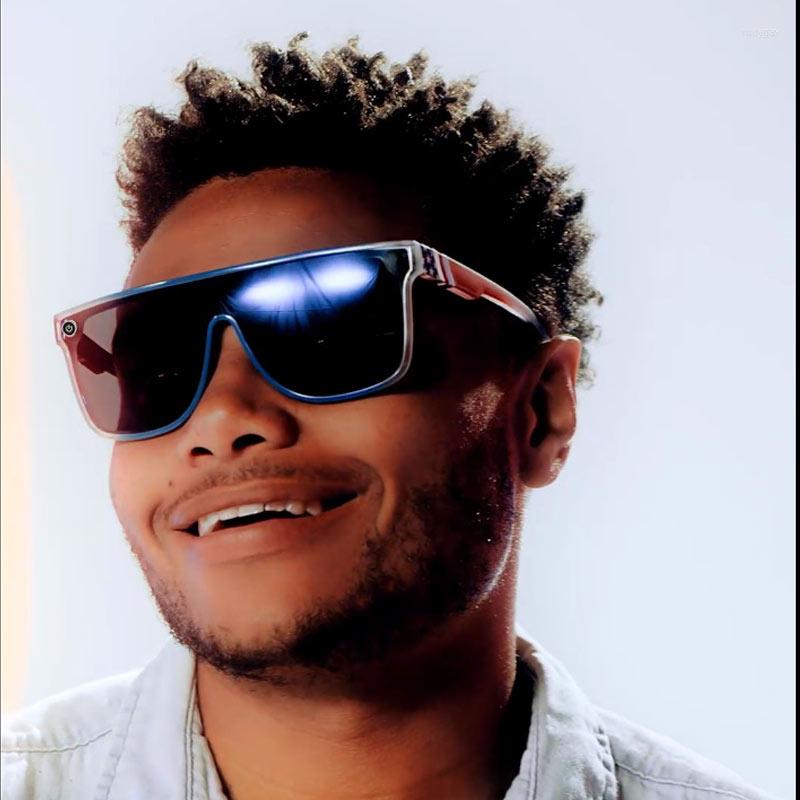

Sunglasses 2022 Stylish And Unique Square Big Frame Windproof Men's Retro Classic Brand Design Blender