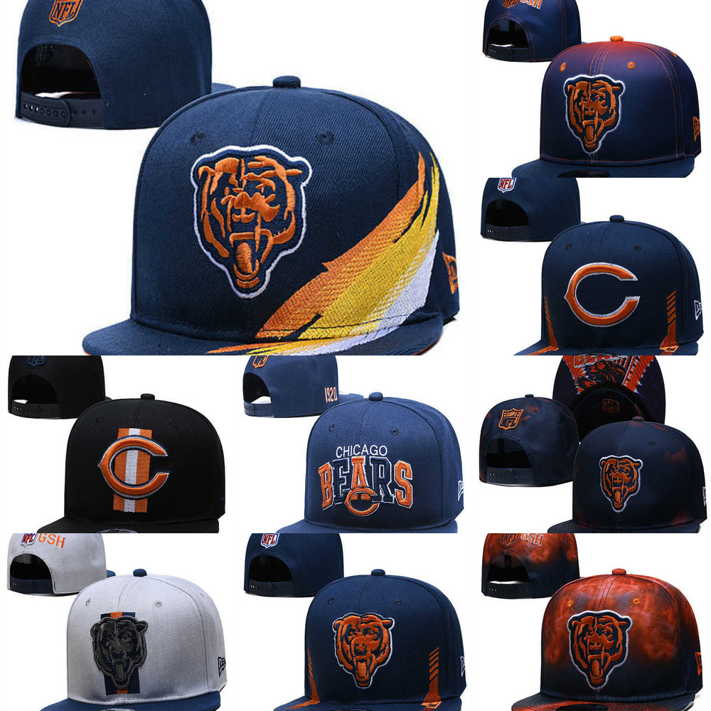 

Mens Chicago''Bears''hat Football hat Snapbacks Black, Colour