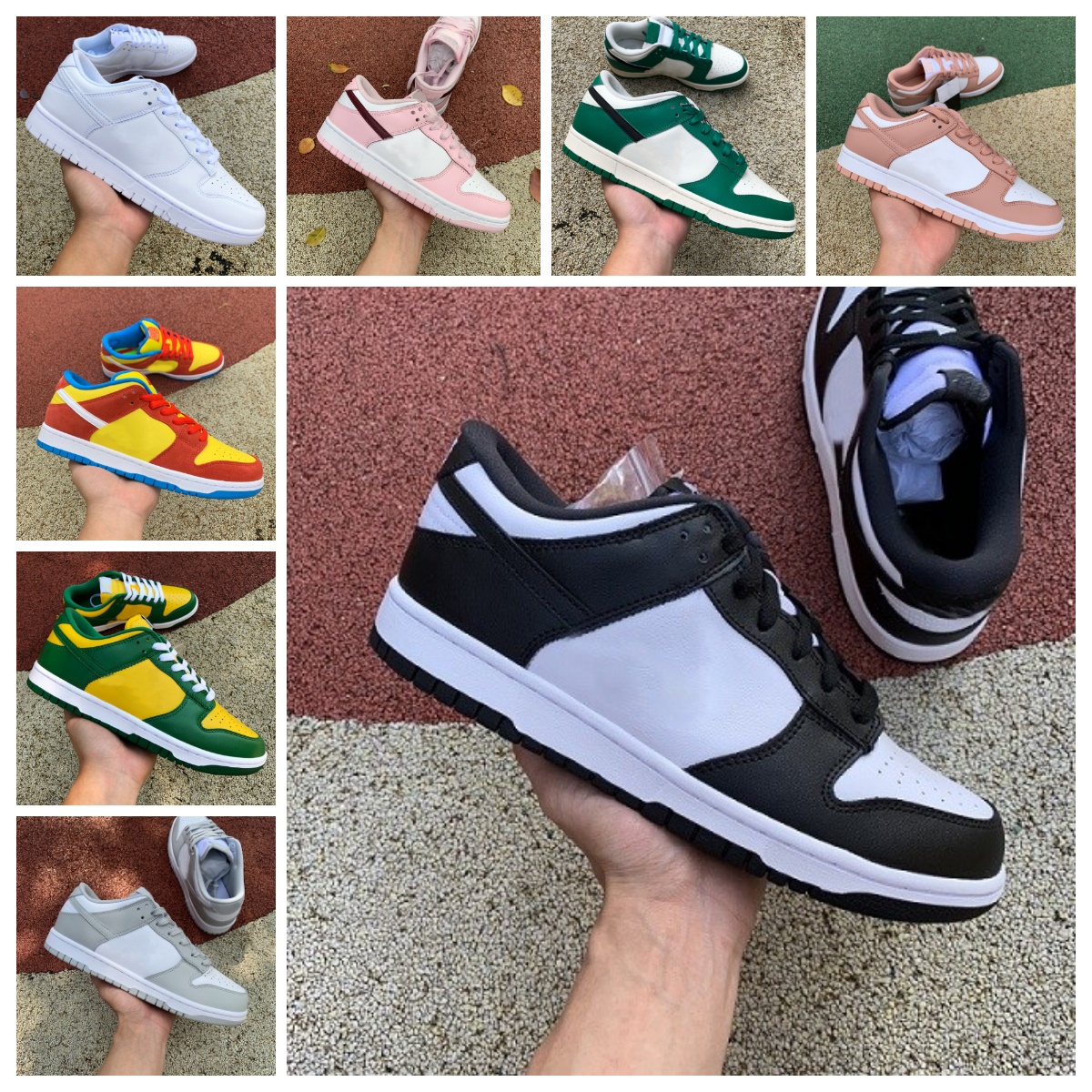 

DunkSB Women Mens Low Casual Shoes dunks StrangeLove Black White UNC Grey Fog Trainer Parra Abstract Archeo Pink Kentucky Harvest Moon Designer Skateboard Sneakers, Bubble package bag