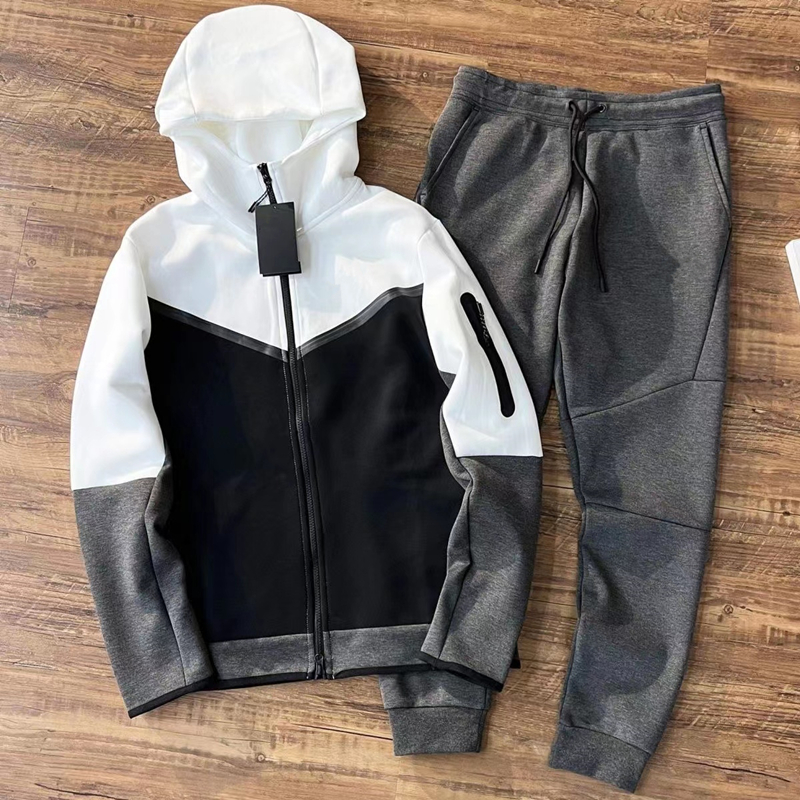 

thick techfleece Men pants Tech fleece sleeve jacket sweatpant designer space cotton sweatpants bottoms jogging tracksuits hoody womens hoodies suit HOTI, Set.3