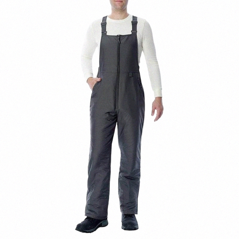 

snow Waterproof Mens Snowsuit Work Clothes Slim Straight Leg Pants Snowboard Jumpsuit Skiing Trousers Pants Winter Overalls 2021 A2tb#, White