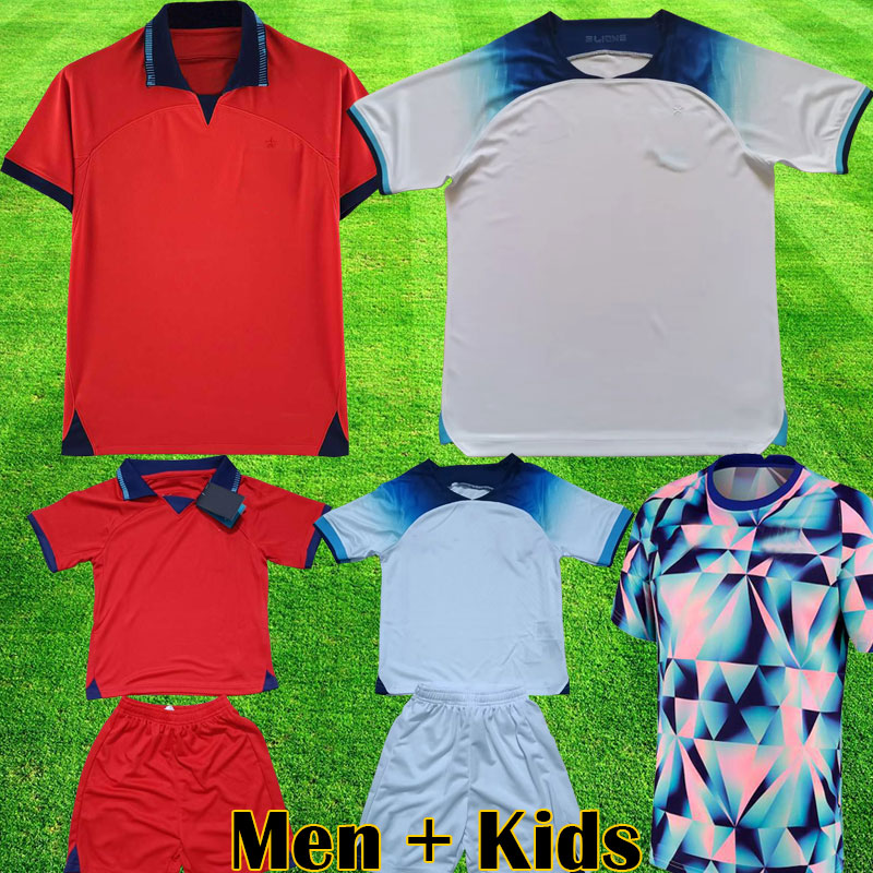 

2022 QATAR World Cup KANE Soccer Jerseys SAKA 2023 STERLING MOUNT RASHFORD eNg LanDs Football Shirts GREALISH 22 23 national team FODEN kids equipment kit top uniform, Kids 2020 home